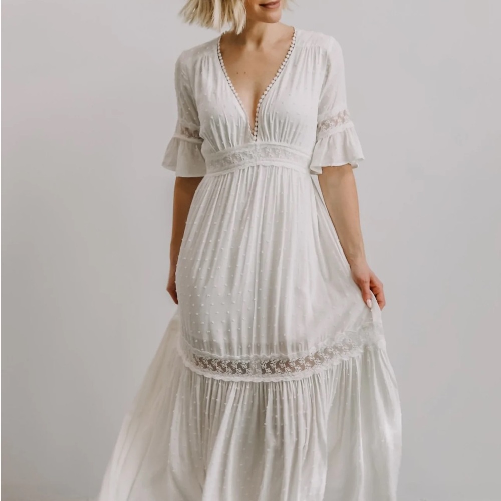 Baltic Born Rayne Deep V Maxi Dress - Medium